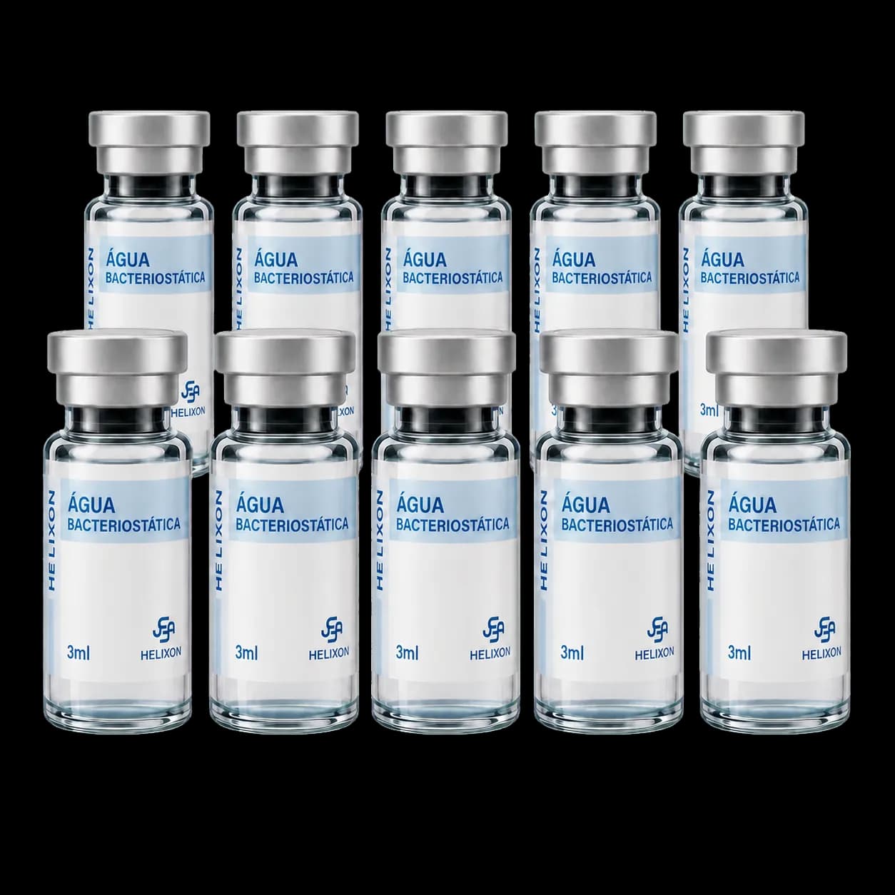 Água BAC Helixon 10x 3ml