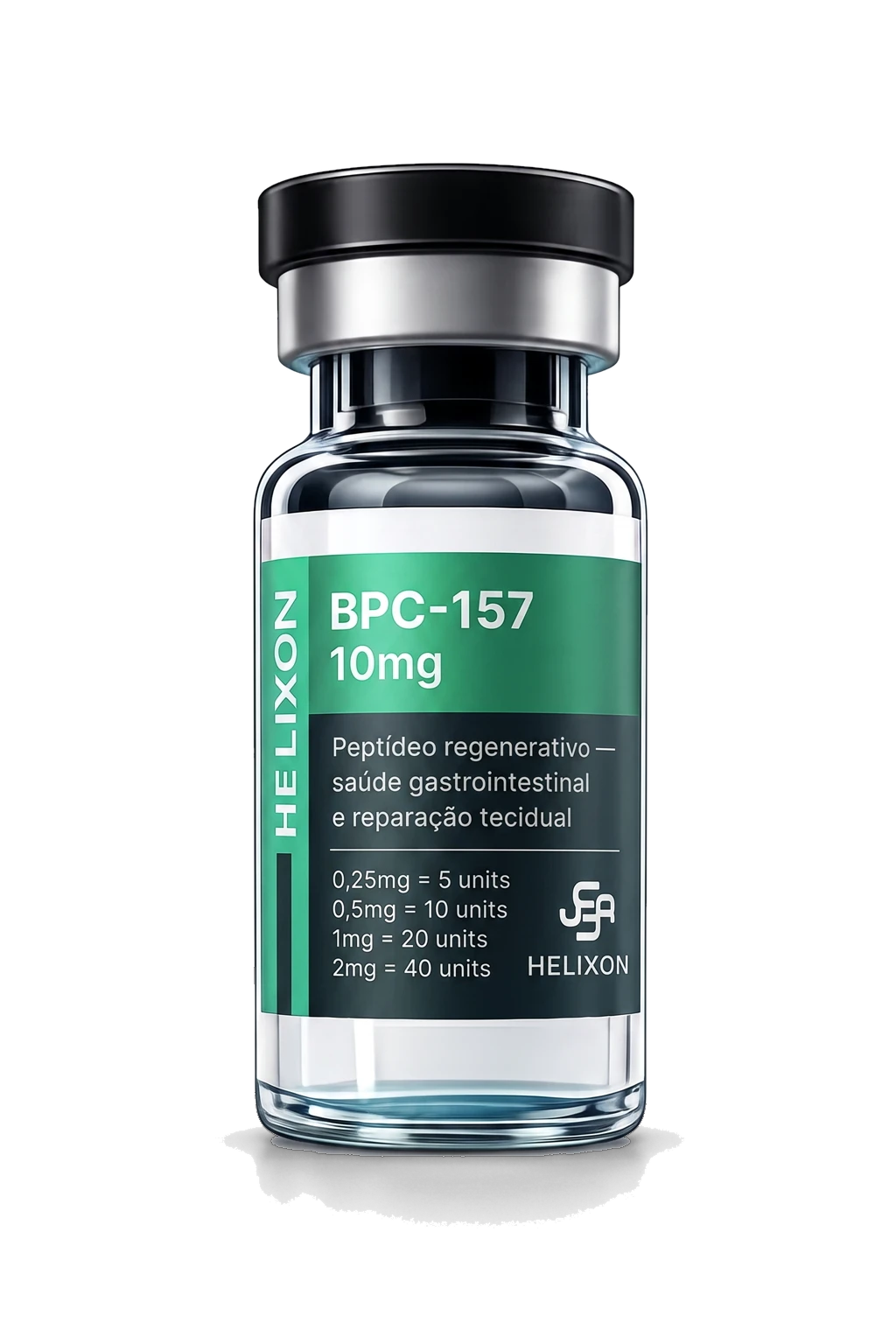 BPC-157 10mg — frasco Helixon Labs