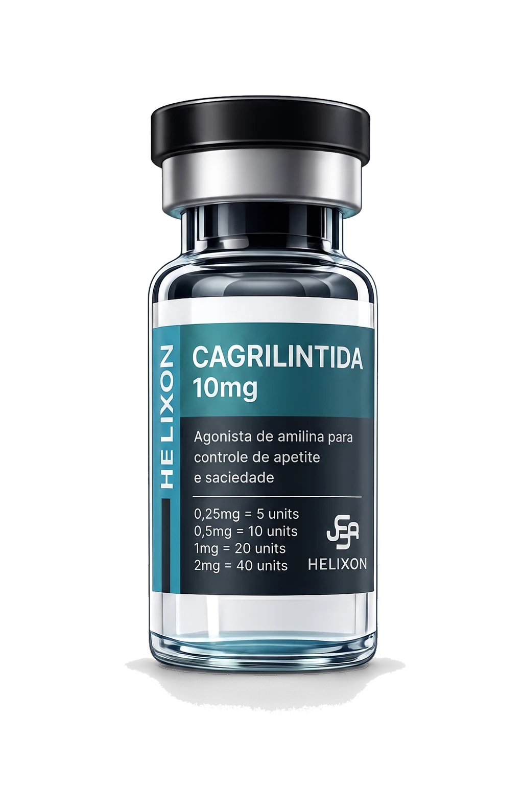 Cagrilintida 10mg — frasco Helixon Labs