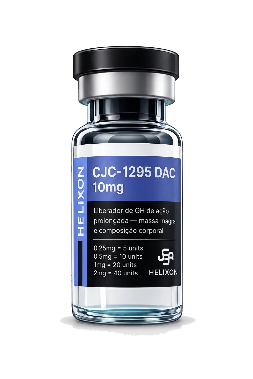CJC-1295 DAC 10mg — frasco Helixon Labs