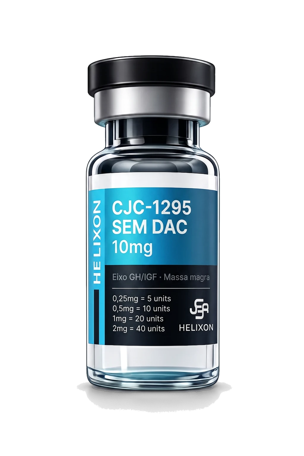 CJC-1295 SEM DAC 10mg — frasco Helixon Labs