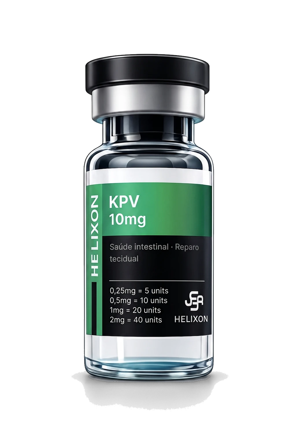 KPV 10mg — frasco Helixon Labs