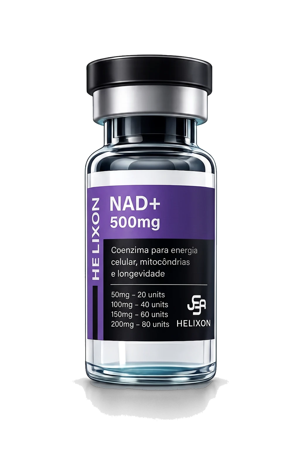 NAD+ 500mg — frasco Helixon Labs