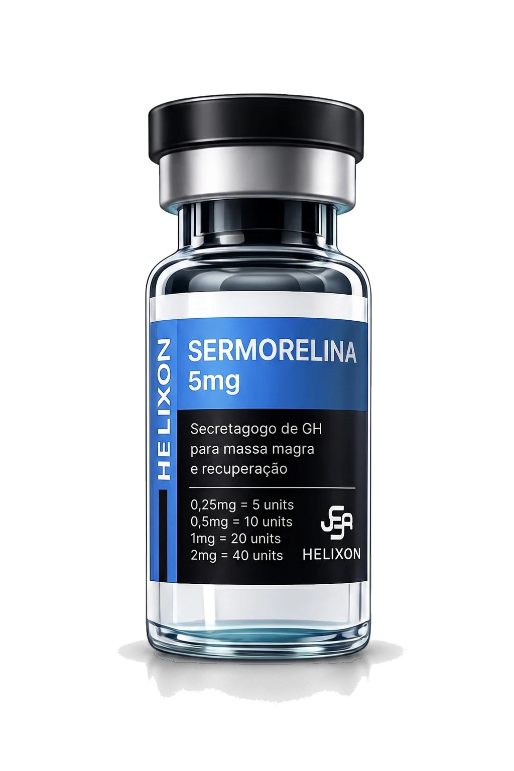 Sermorelina 5mg — frasco Helixon Labs
